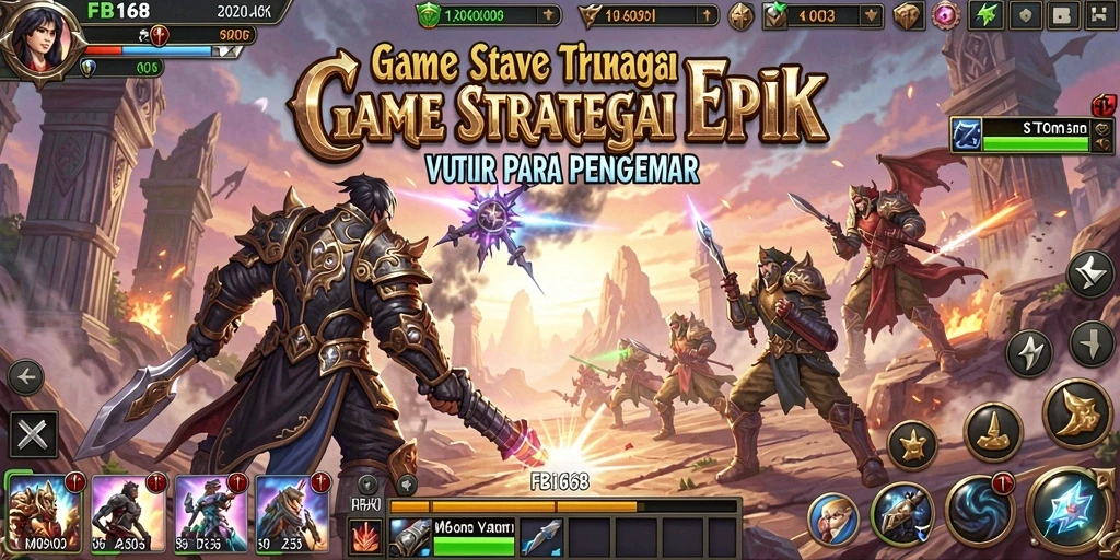 Tampilan menegangkan dari gameplay FB168 yang seru.