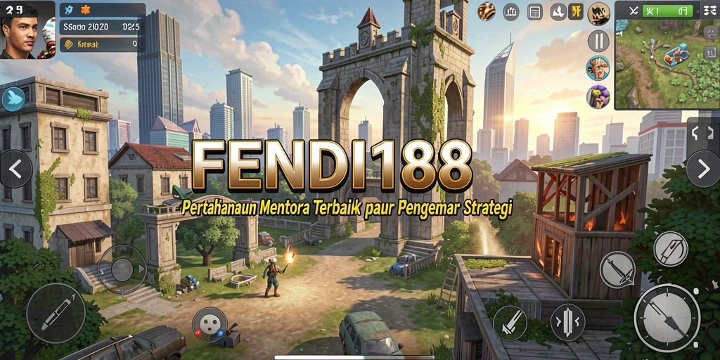 Tampilan gameplay seru FENDI188 dalam menara pertahanan yang menantang.