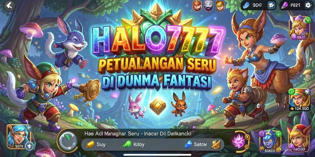 Gameplay menakjubkan HALO777 dalam petualangan fantastis.