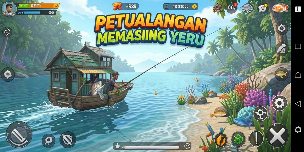 Tangkapan ikan berkualitas tinggi dalam permainan HR89.