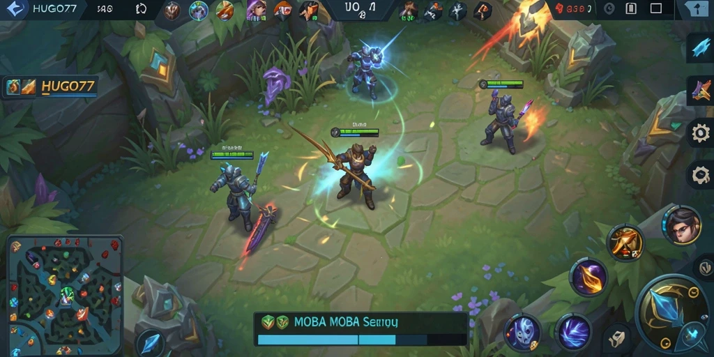 Gameplay HUGO77 yang seru dan menantang.