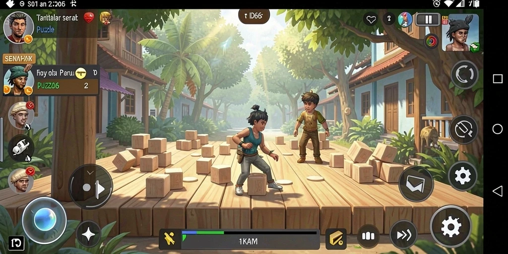 Tangkapan layar gameplay ID66 menampilkan teka-teki yang menantang dan antarmuka yang menarik.