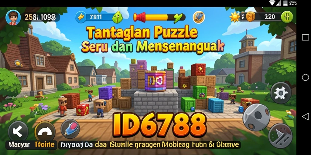 Tampilan gameplay menantang dari ID6788 dengan berbagai teka-teki menarik.