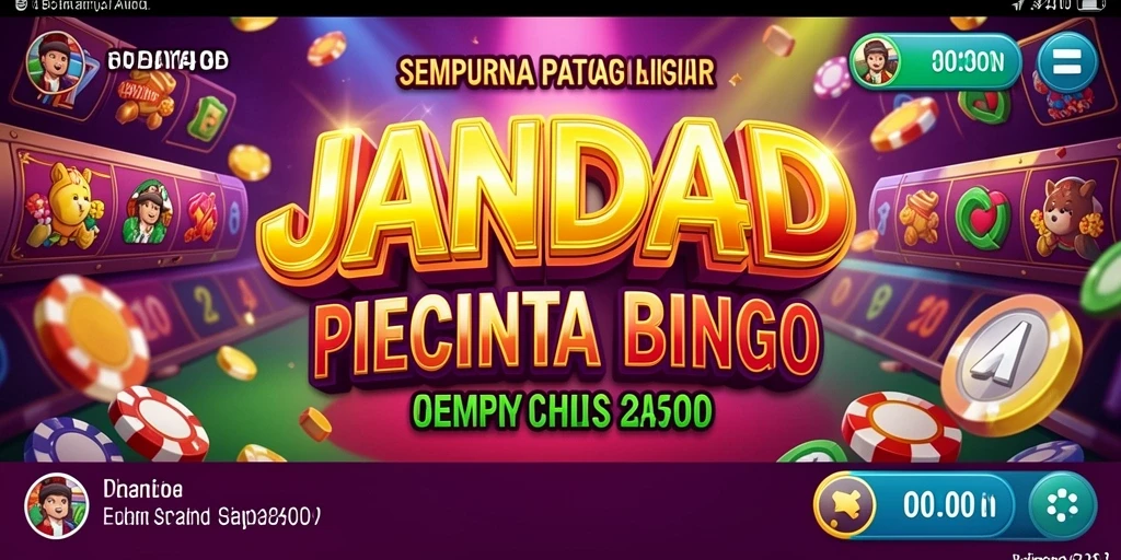Gameplay seru dan menarik dari JANDA4D Bingo.