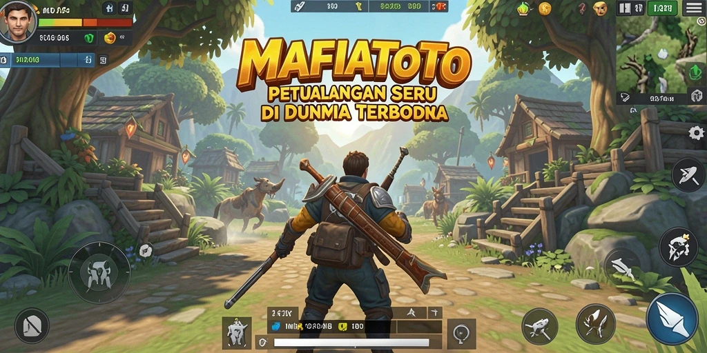 Tangkapan layar MAFIATOTO menampilkan suasana dunia terbuka yang memikat.