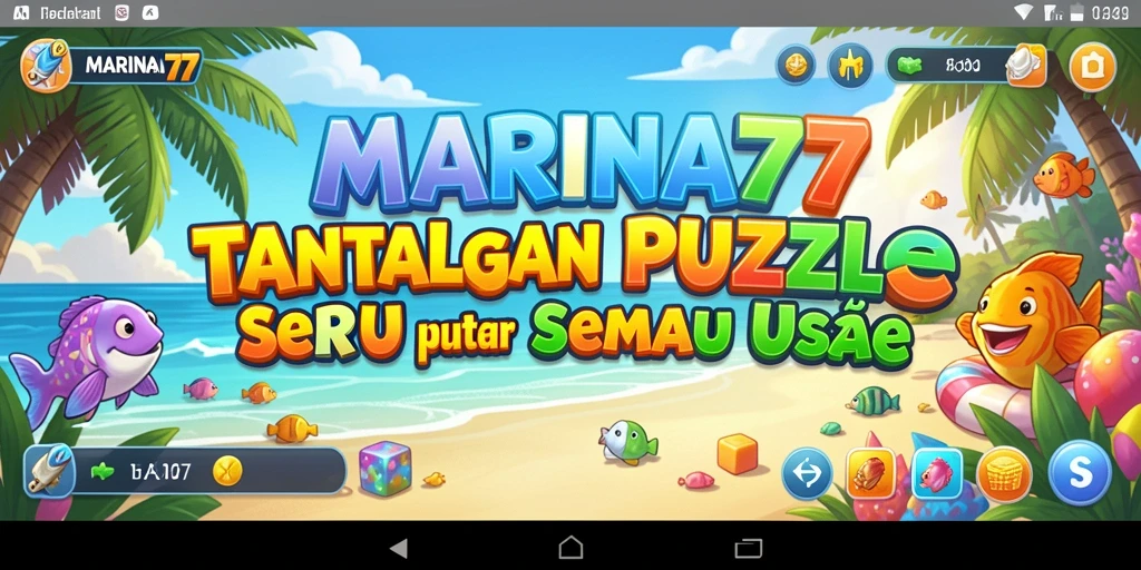 Tampilan gameplay menarik dari <strong>MARINA77</strong> dengan berbagai teka-teki Puzzle.