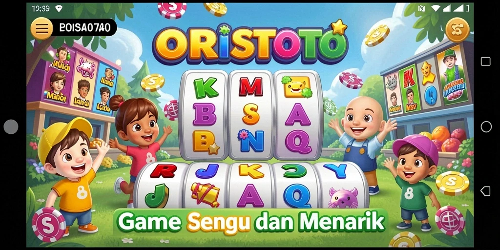 Tampilan gameplay Bingo yang seru dan interaktif di ORISTOTO.