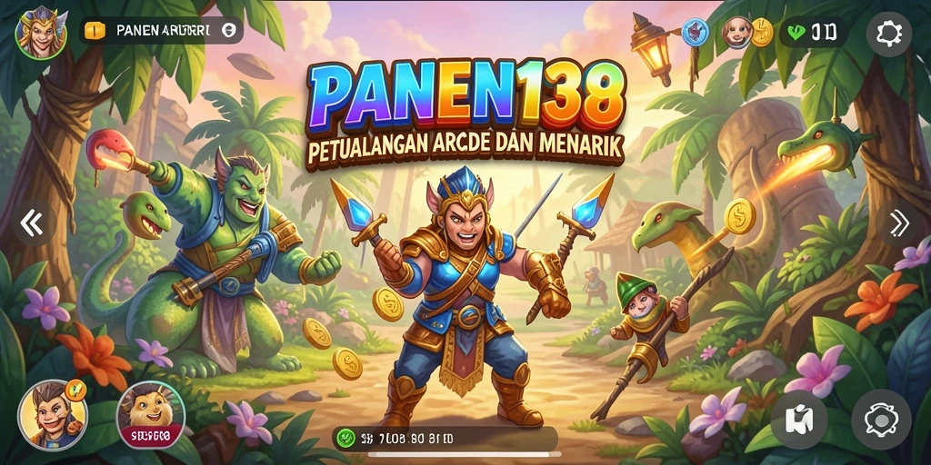 Tampilan gameplay seru dan menantang dari PANEN138.