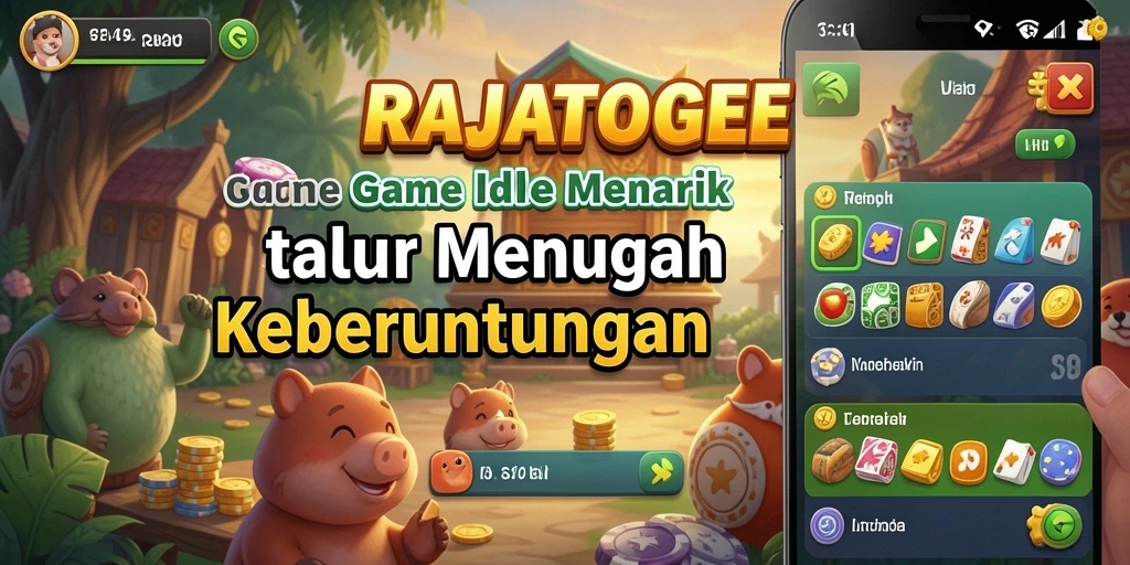 Screenshot gameplay <strong>RAJATOGEL</strong> menunjukkan keseruan menunggu dan mengumpulkan koin.