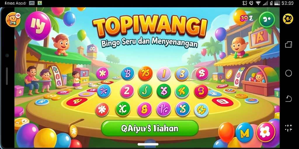 Tampilkan gameplay seru dari TOPIWANGI saat bermain Bingo.